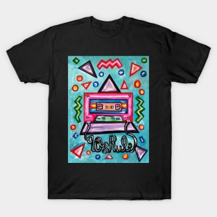 90s Rule Nostalgia Rewind Tape T-Shirt